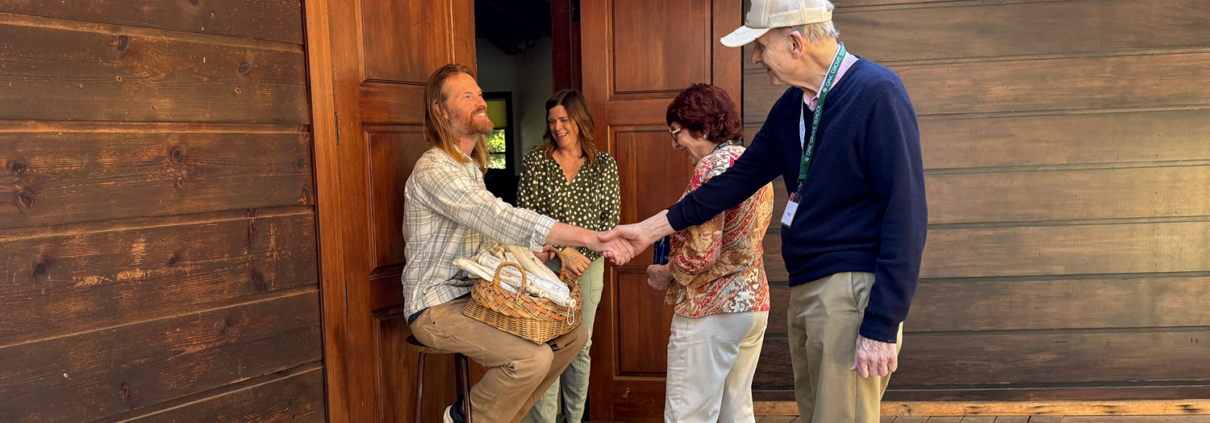 John & Toni Visit Oak Grove