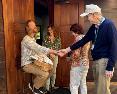 John & Toni Visit Oak Grove