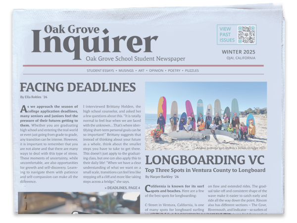 Oak Grove Inquirer Winter 2025